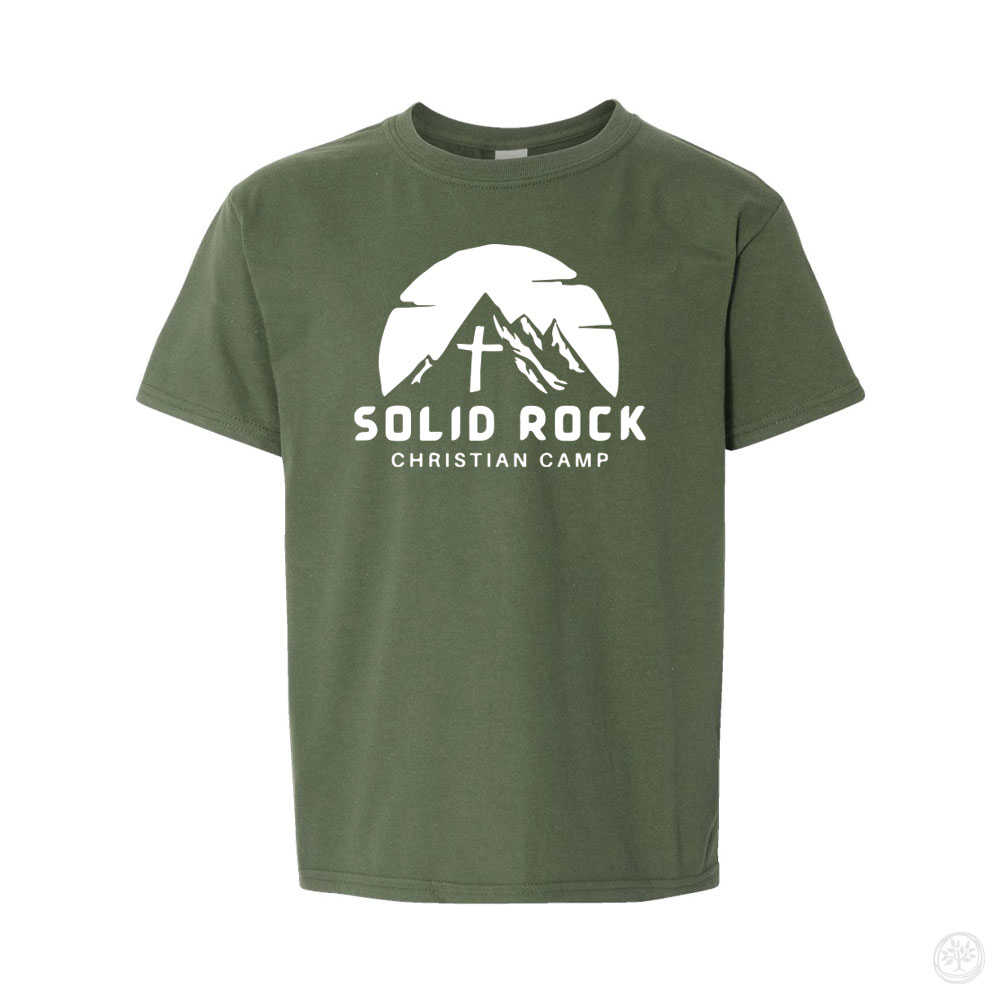 Solid Rock Logo YOUTH Gildan Softstyle T-Shirt